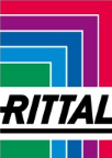 Rittal bedrijfslogo met kleurrijke lagen
